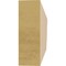 Ekena Millwork 2in. W x 6in. H x 20in. L Asheboro Woodgrain TimberThane Rafter Tail, Primed Tan RFTUR02X06X20ASHRCPR - alternate 3